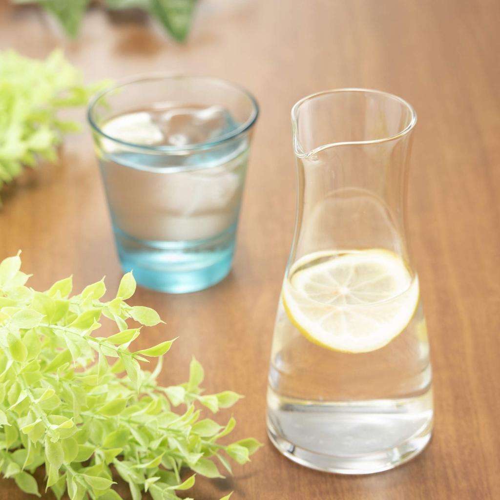 Toyo Sasaki Glass Jug Carafe Small 270ml Made in Japan Pitcher Decanter 61204