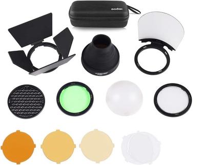Godox Godox Aksesuar Kiti GODOX V1 AD100Pro ve TT685II Flaş Başlıkları İçin Dış Mekan ve Mekan Çekimleri İçin [Yetkili Satıcı] AK-R1 Speedlight,