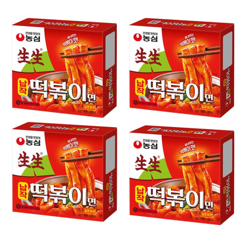 

Nongshim Saengsaeng Flat Tteokbokki Noodles 258g (2 Options) 258g x 4pcs