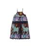 Goteu Scarf Camisole Dress - Brown