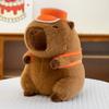 Basketball Backpack Capybara Plush Toy Doll Capibara Doll Doll Children's Gift Hug Pillow