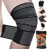 TIMA Elastic Knee Compression Bandage Wraps – Knee Support Straps for Legs, Thighs, Hamstrings Ankle & Elbow Joints Reduce Swelling, Lymphatic Re
