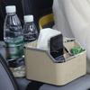 Waterproof Car Armrest Storage Box Phone Stand Car Armrest Cup Holder Tray  Interior