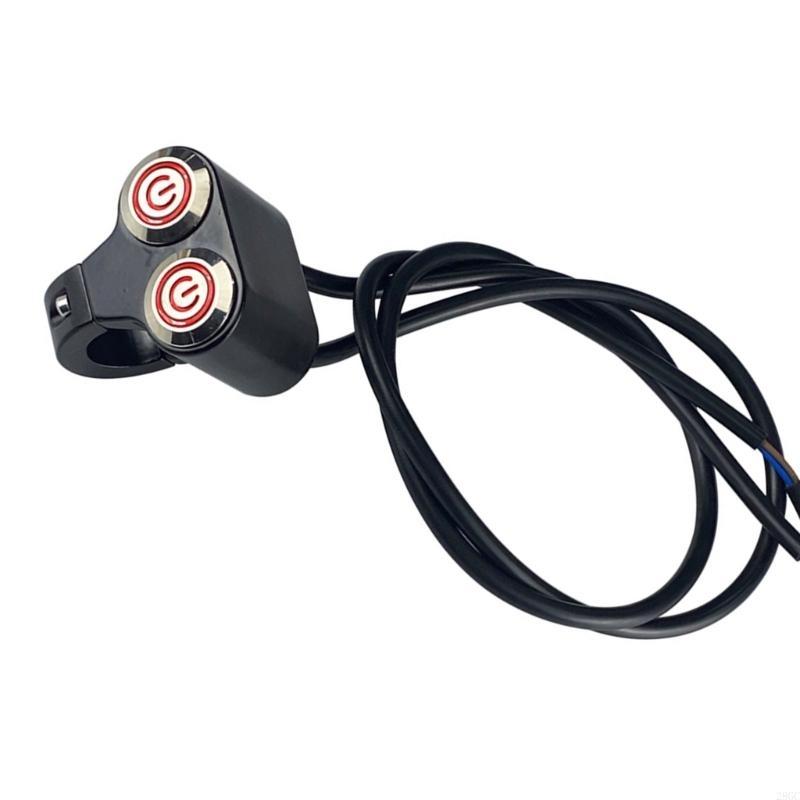 28GC Brake Light Switch Replacement 7/8in Handlebar Double Control Button Switch