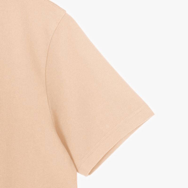 Maison KiTsune Bold Fox Head Patch Kurzarm T-Shirt Mm00127kj0118