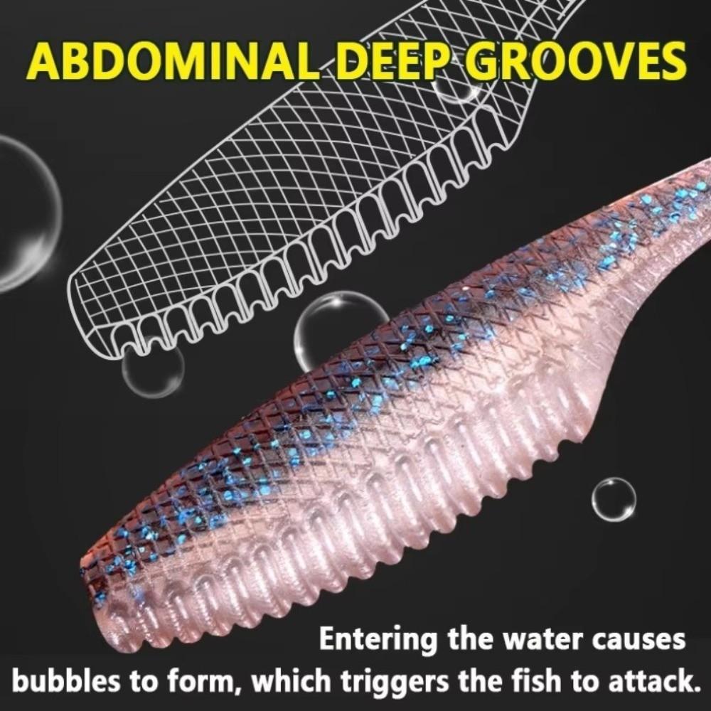 Akce pomalého potápění Návnada s pomalým potápěním Měkký materiál Rybaření Měkká nástraha Rybaření ve slané vodě