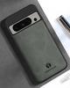 Custodia in pelle PU opaca per Google Pixel 8 Pro 7 Pro 7A 6A Supporto per auto in metallo incorporato Cover posteriore antiurto per Pixel 8Pro 7Pro