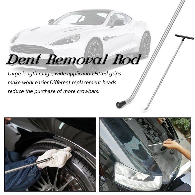 Paintless Dent Repair Removal Rods& For Car Crowbars Tool Kit For Auto For Car Maintenance