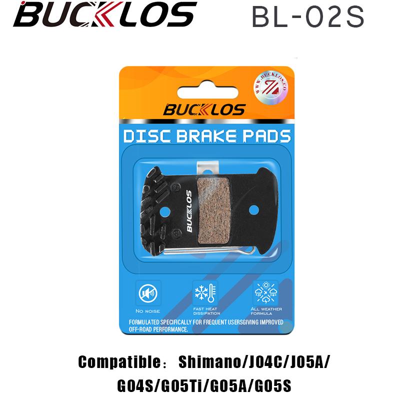 BUCKLOS Ceramic Bike Brake Pad Road Bicycle Hydraulic Disc Brakes Pads MTB Brake Pad for Shimano L05A J04C J05A H03A N03A NUTT