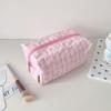 Large Capacity Bow Cosmetic Bag Korean Style Cloth Portable Beauty Case  Vacation Travel