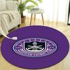 1pc Football Team (56) Design Printed Area Round Carpet for Bedroom Living Room Home Decor Rugs Mat Non Slip Mat Rug for Bedside