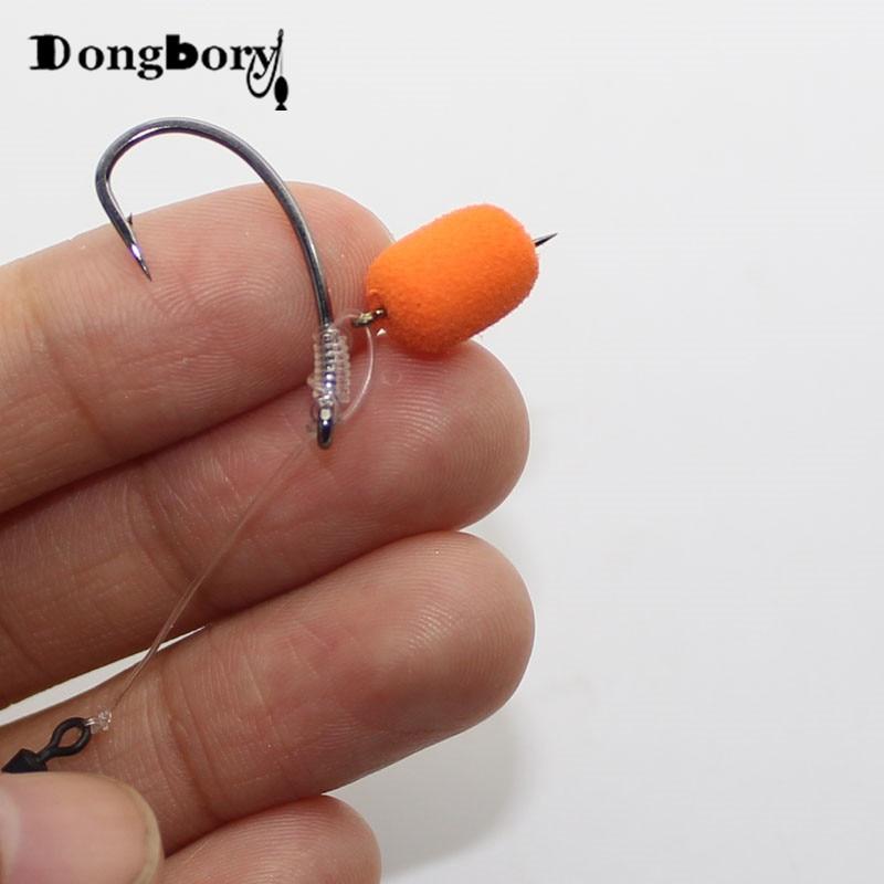 20PCS Metal Phoxinus Bait Spike  Carp Fishing Hook Bait Sting Boilies Pin Spike Maggot Corn Ronnie Hair Rigs Carp Feeder Fishing