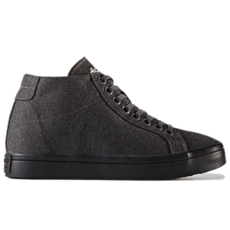 Adidas Originals Court Vantage High-Top Skate Shoes Women Sneakers Gray DB1286
