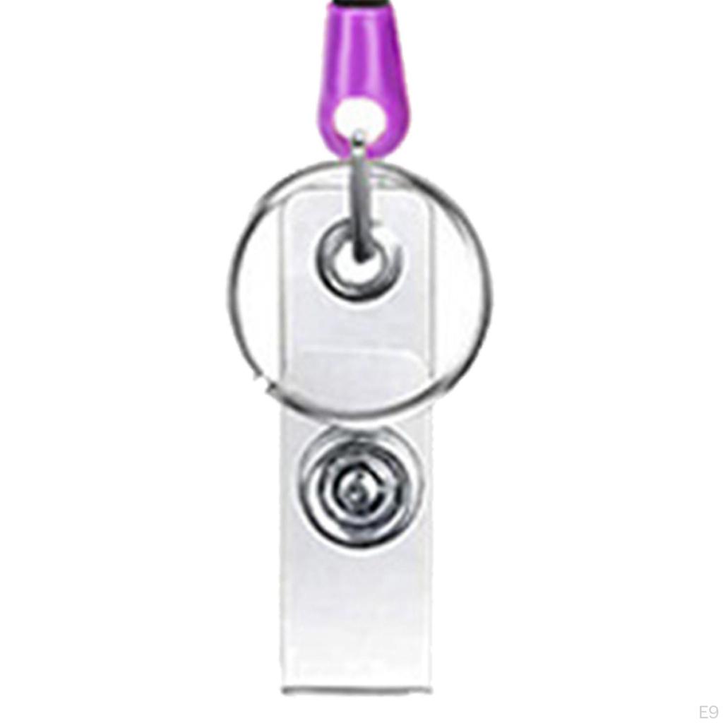 Fashion Keychain Retractor Men Business Durable Chain Holder Ring Fob
