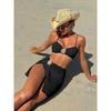 2025 new beach vacation three-piece short skirt swimsuit swimsuit bikini beach swimsuit