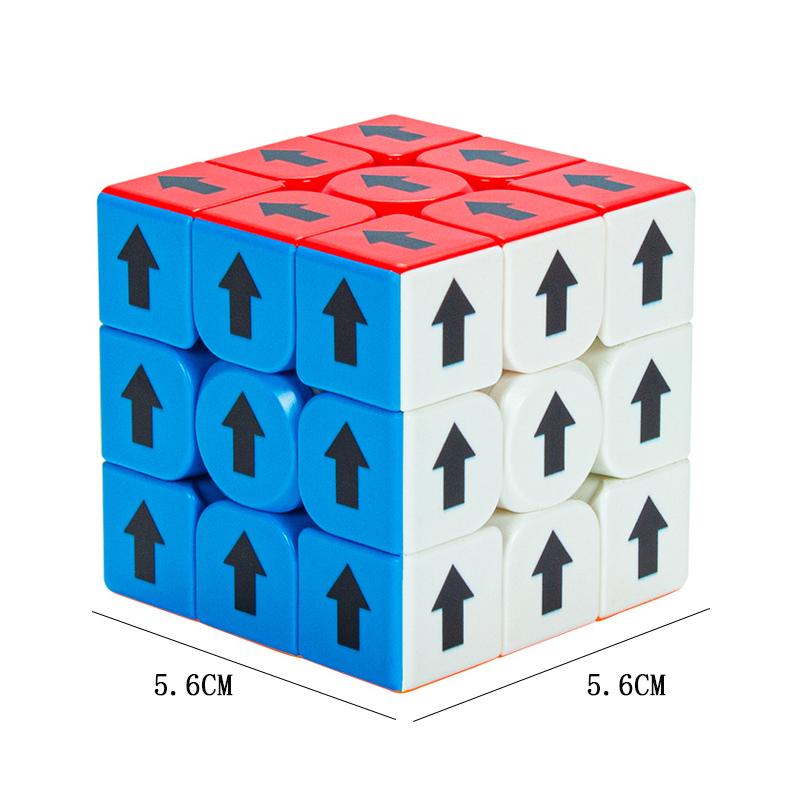 

Direction Arrow Speed Cube 3X3X3 Puzzle Challenge Gift IQ Logic Training Brain Teaser For Kids Boys Girls zauberwürfel