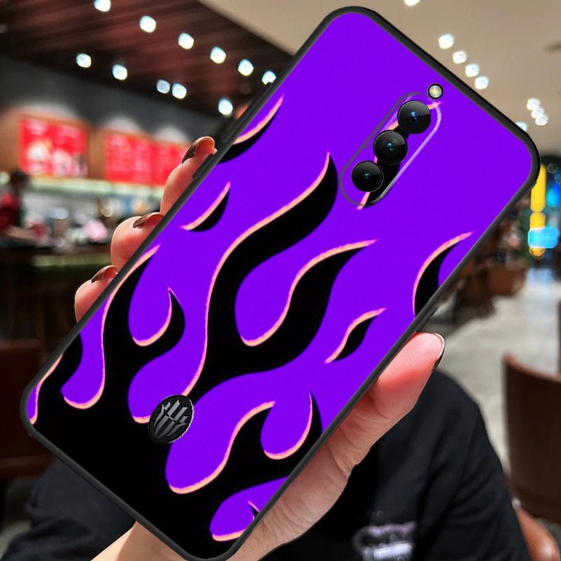 Cool Flame Colorful Pattern Case For ZTE Nubia Red Magic 10S 10 8 9 8S 9S 11 Pro Plus 10 Air 5G 6R 6 7 6S 7S Pro Cover