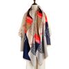 New versatile color matching love thickened imitation cashmere scarf sweet shawl air-conditioned room thermal blanket outside women