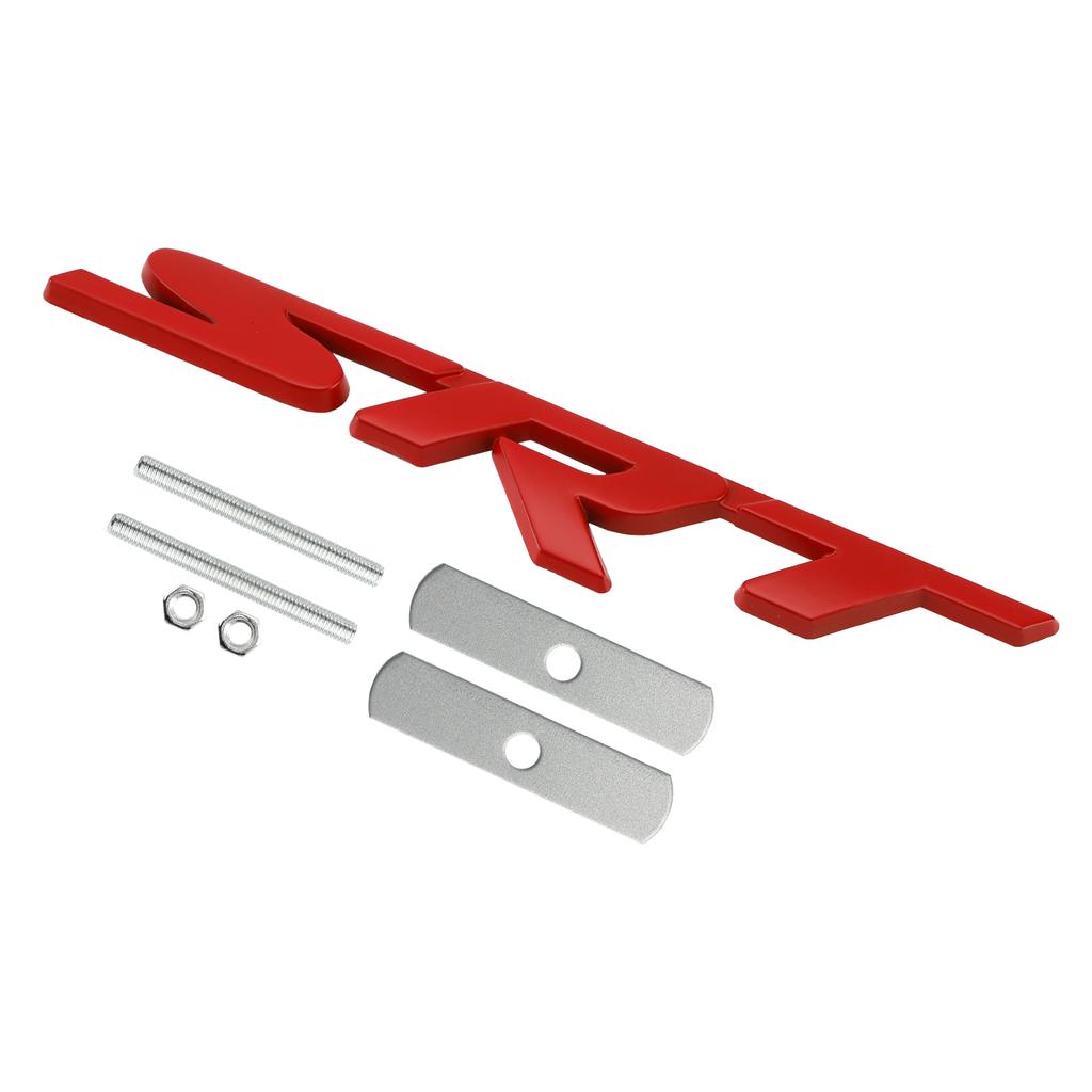Red Front Grille SRT Emblem Decal Badge for Charger Challenger SRT