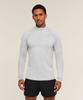 Apex Seamless 1 4 Zip Light Grey Medium Grey A5a4v Gchw