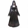 Medieval Vampire Queen Cosplay Costume Dress for Women Halloween Gothic Princess Gown Renaissance Dark Vintage Long Dress