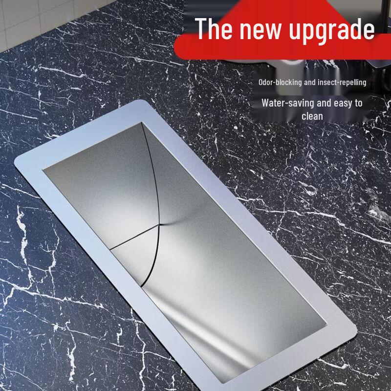 Qiuchao Stainless Steel Integrated Squat Toilet
