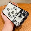 Bling Crystal Lens Film Transparent Case For iPhone 17 16 15 14 13 12 11 Pro Max Plus 17Air 16e Magnetic Wireless Charging Cover