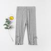 Girls' Summer Thin Capris: Casual Korean-Style Mid-Length Pants for Baby Girls and Kids