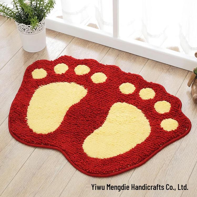 Water Absorbent Non-Slip Bathroom Entrance Mat
