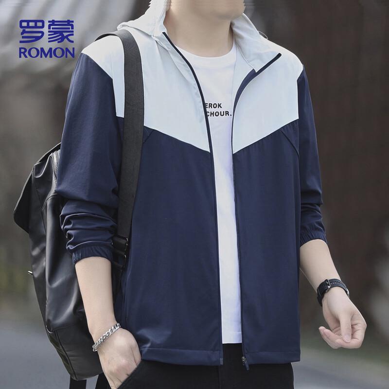 Romon Men's Lightweight Sun Protection Fishing Jacket