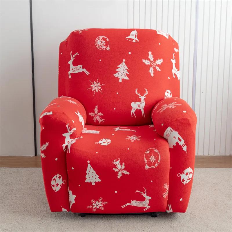 Spandex Recliner Sofa Cover for Living Room Modern Sloping Massage Chair Covers Lazy Boy Relax Armchair Cover