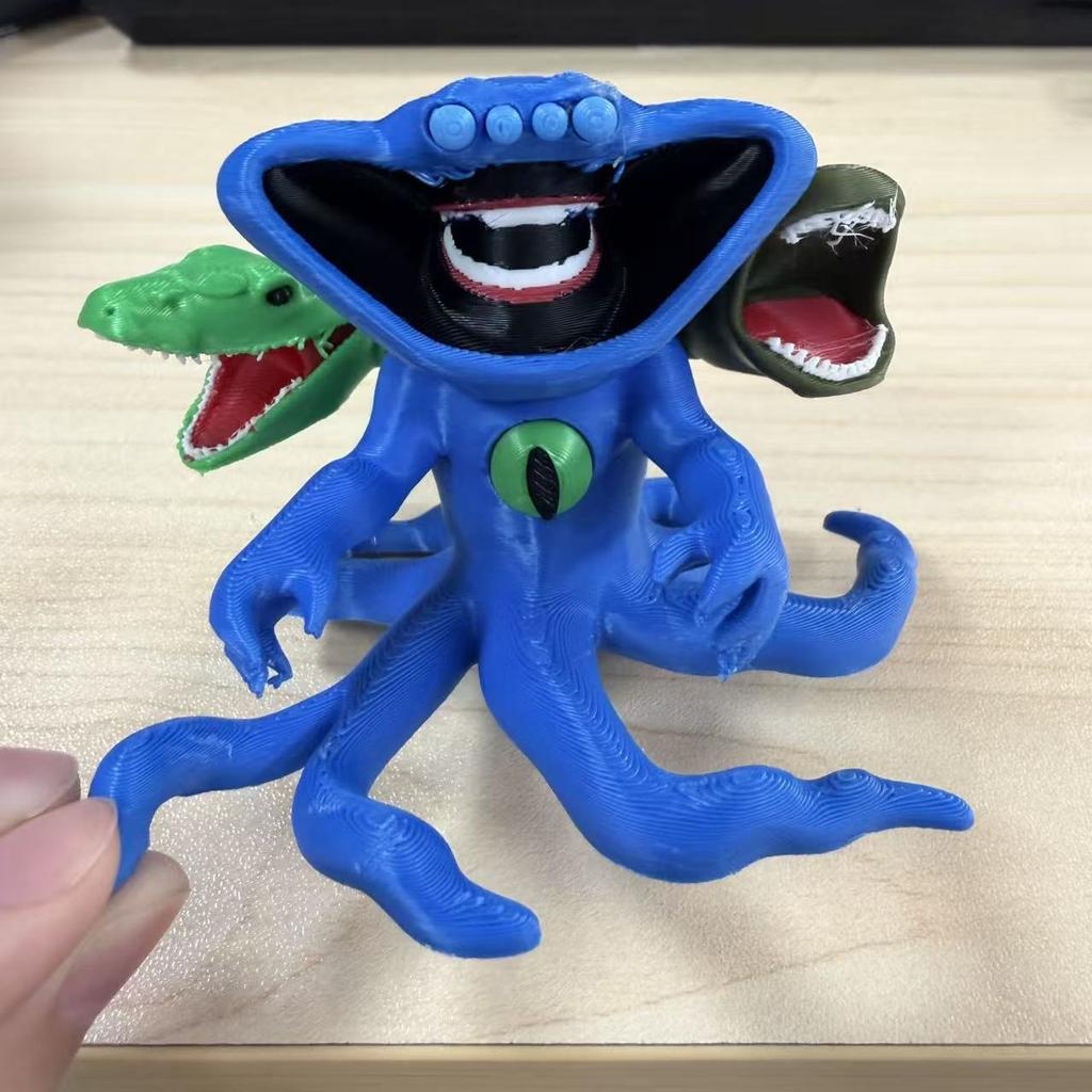 2026 New 3d Printed Subnautica Sea Monster Action Figure Leviathan Sea Eater Bloop EL Gran Maja Model Abstract Monster Gift