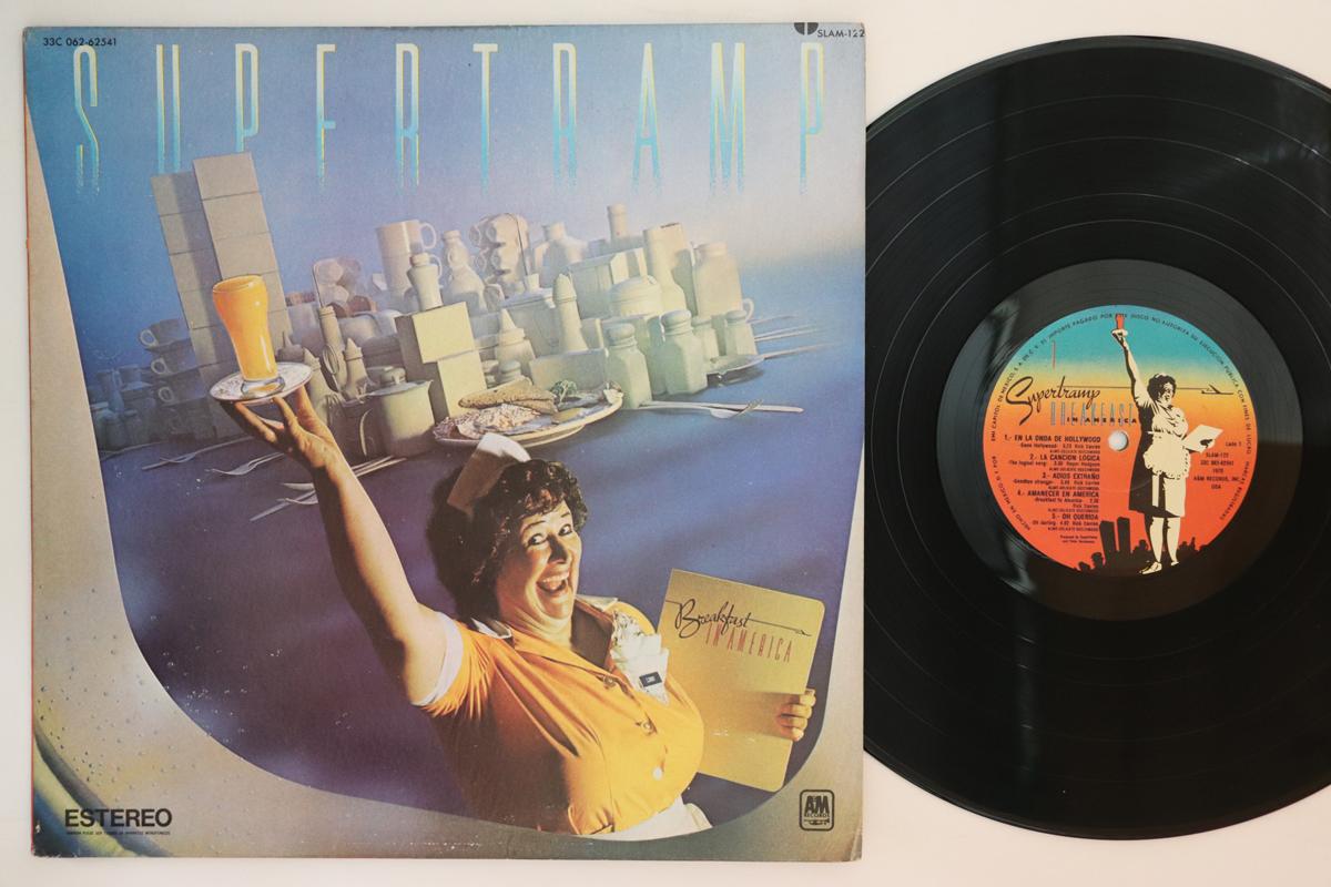 

LP Record SUPERTRAMP Breakfast In America SLAM122 AM 1979 Mexico Rock Used