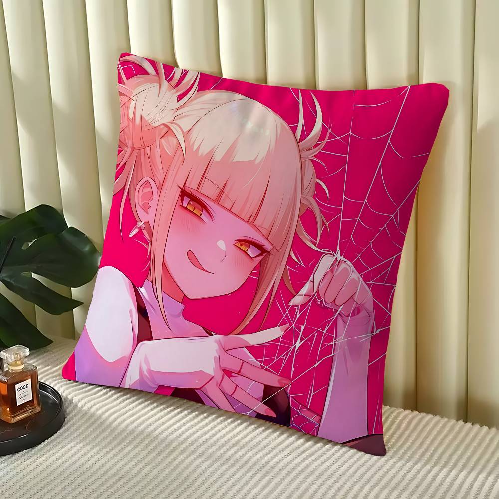 

Anime Himiko Toga Pillowcase Toon Gift Cushion Cover Bedroom Home Sofa Chair Seat Decor Pillow Case 16x16Inch