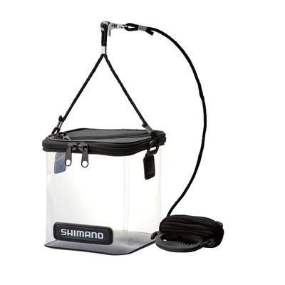 SHIMANO Mesh Water Bucket Clear 19cm BK-001X