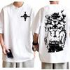 Pánské tričko One Piece Whitebeard Ace S odvážným potiskem Bavlna Anime Tričko Stylové Streetwear Prodyšné Každodenní Ležérní Top