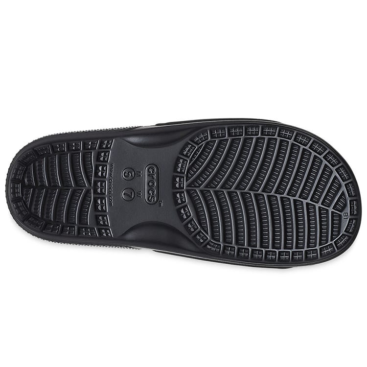 Crocs EVA Slide Slippers Unisex Multicolor Black 207557-0C4