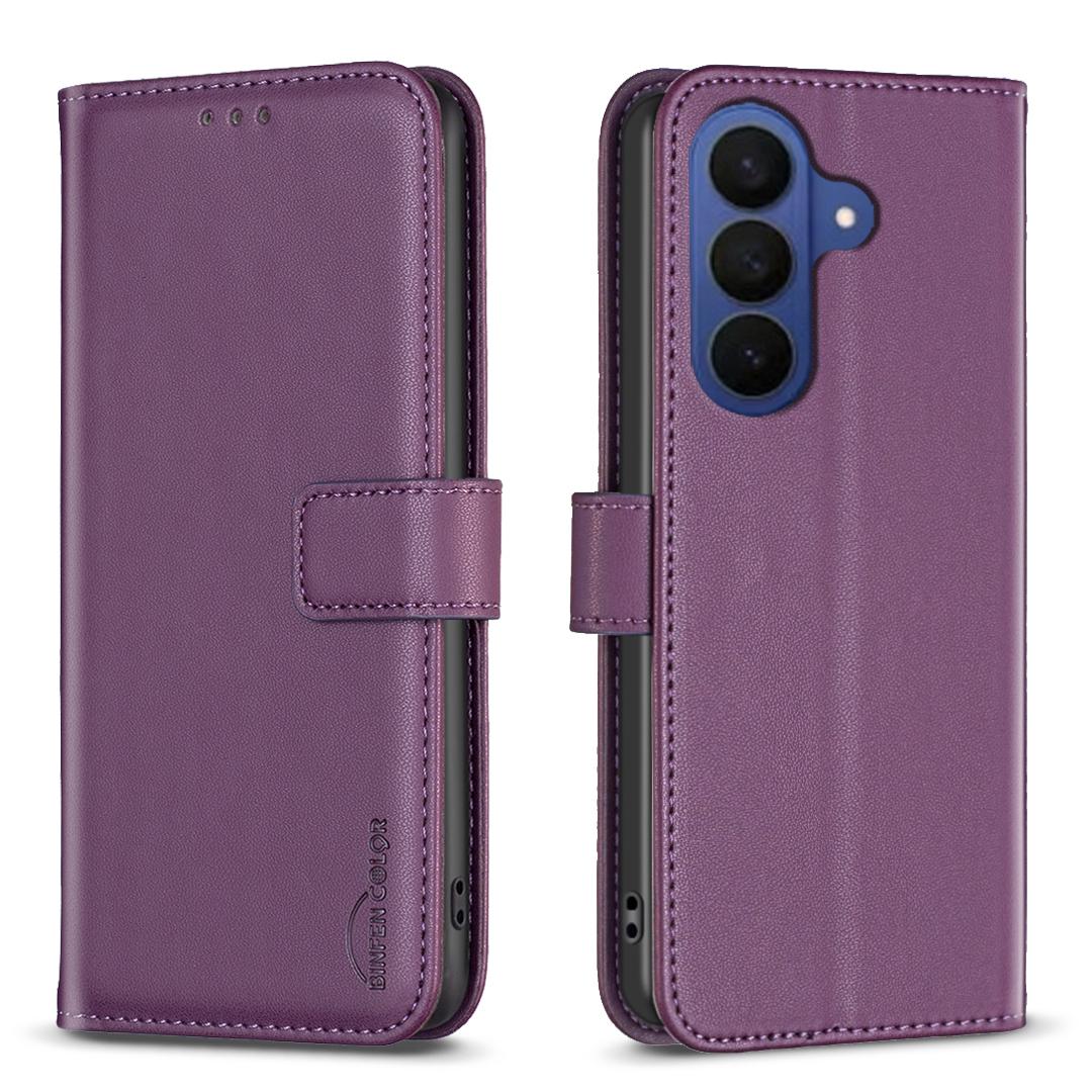

For Samsung Galaxy A57 5G Phone Case BINFEN COLOR BF17 Wallet Folio Flip Leather Cover