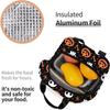 Halloween Skull and Pumpkin Lunch Bag Insulated Reusable Lunch Box Thermal Tote Bag Container Cooler Bag for Women Men Work