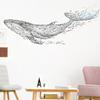 Cartoon Animal Balloon Wall Stickers With Movable Stickers For Decorating Posters And Murals In Children's Rooms