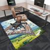 1pc Anime Cat on Flying Rug Chair Mat - Office Desk Pad, Non-Slip Carpet for Home Decor, Seasonal Gift, Suitable for Office and Living Room.A075
