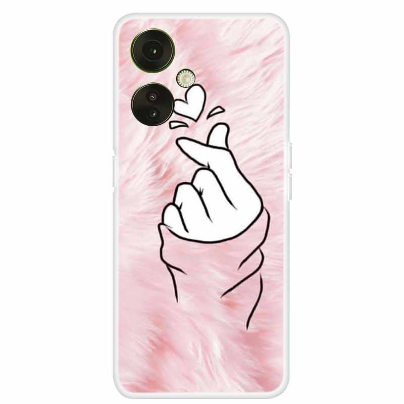 For OnePlus Nord CE 3 Lite 5G Case Clear Lovely Cats TPU Soft Silicone Phone Cover For One Plus Nord CE3 Lite 5G Bag Transparent