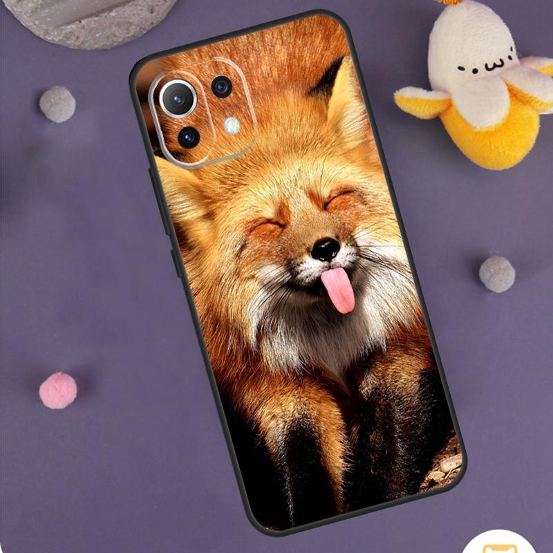 Cute Fox In Autumn Case For POCO X3 X5 X6 M6 Pro F6 F3 F5 M5s Xiaomi 14 13 Ultra 12 Lite 11T 12T 13T Pro Cover