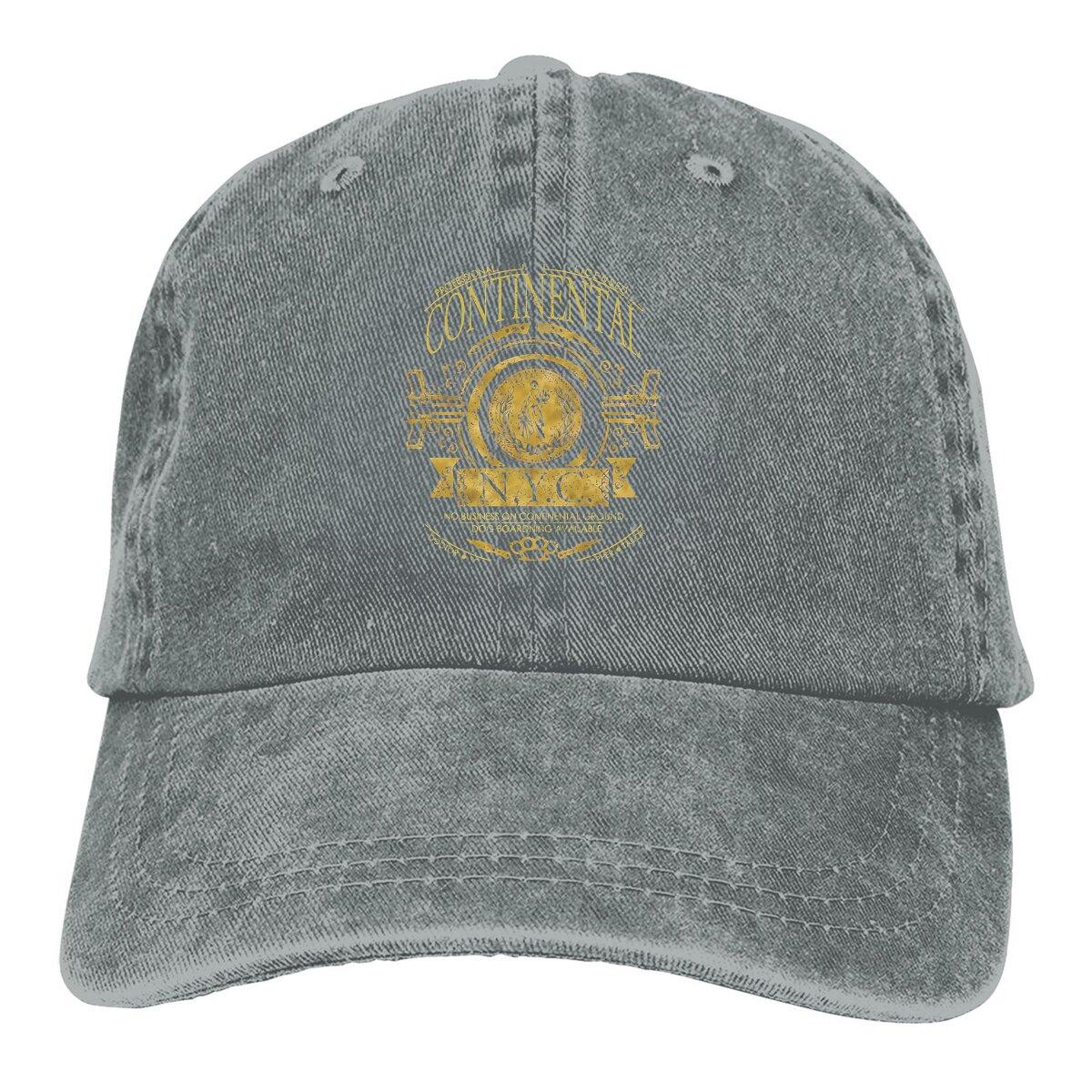 Continental Classic NYC Baseball Cap Unisex Hats Women Visor Protection Snapback John Wick Film Caps One Size