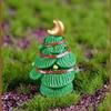 Christmas Micro-landscape Accessories Christmas Tree Ornaments of Various Sizes Resin Handicraftsand Cute Home Decorations
