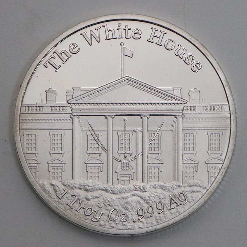 Silver Commemorative Coin & Medal Collection: Foreign Currency Ornament & Craft Gift