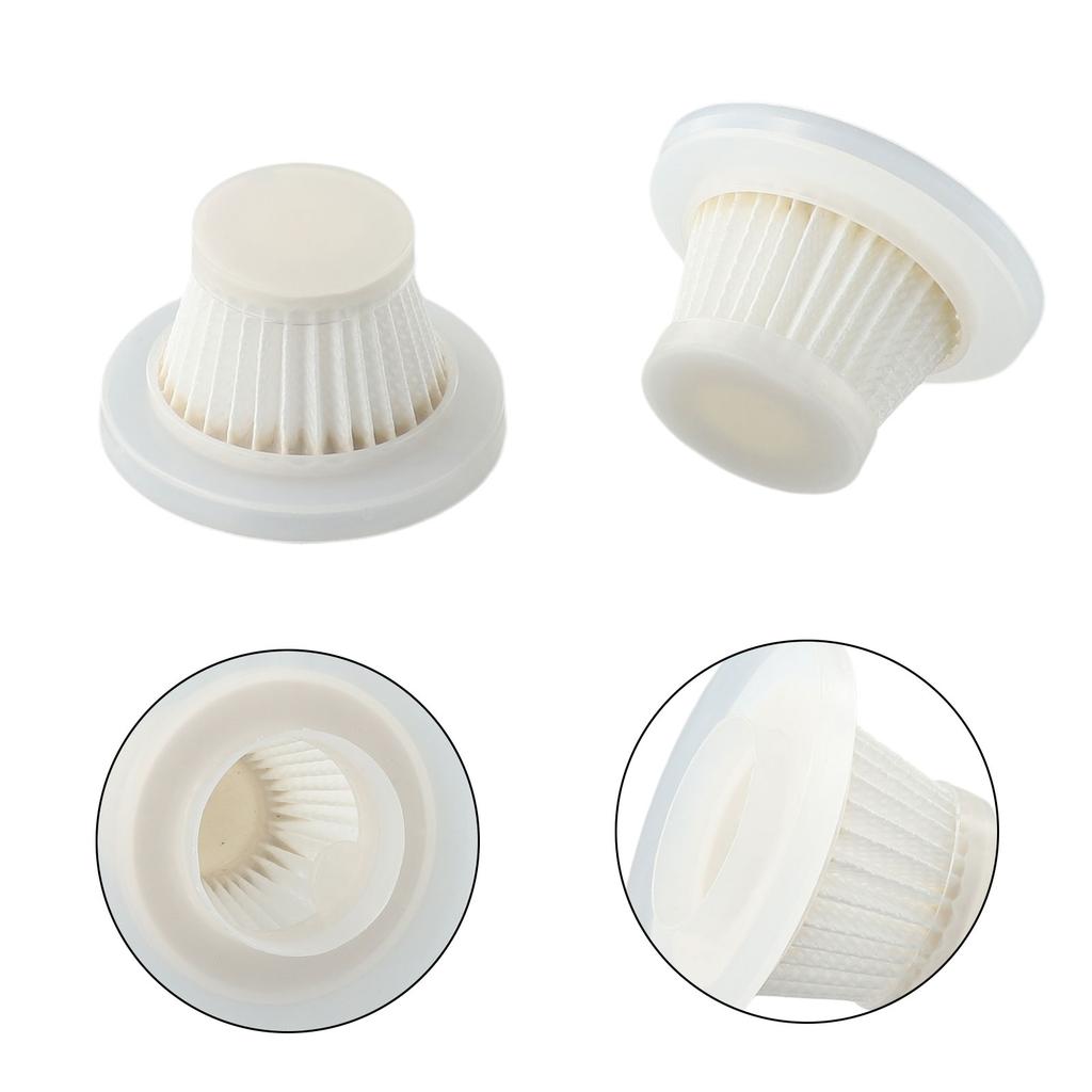 1/3/5pcs Filters For Car Hand Vacuum Cleaner Portabe Cordless Microfilter Household Cleaning Tool Spare Parts Replacement