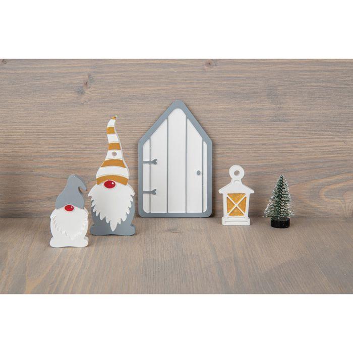 Moule en silicone - Lutins de Noël - 6 formes