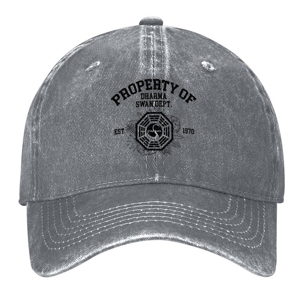 2026 Property Of Dharma Swan Department Baseball Cap Wild Ball Hat |-F-| Sailor Cap For Men Luxury Woman Cap Male Women's
