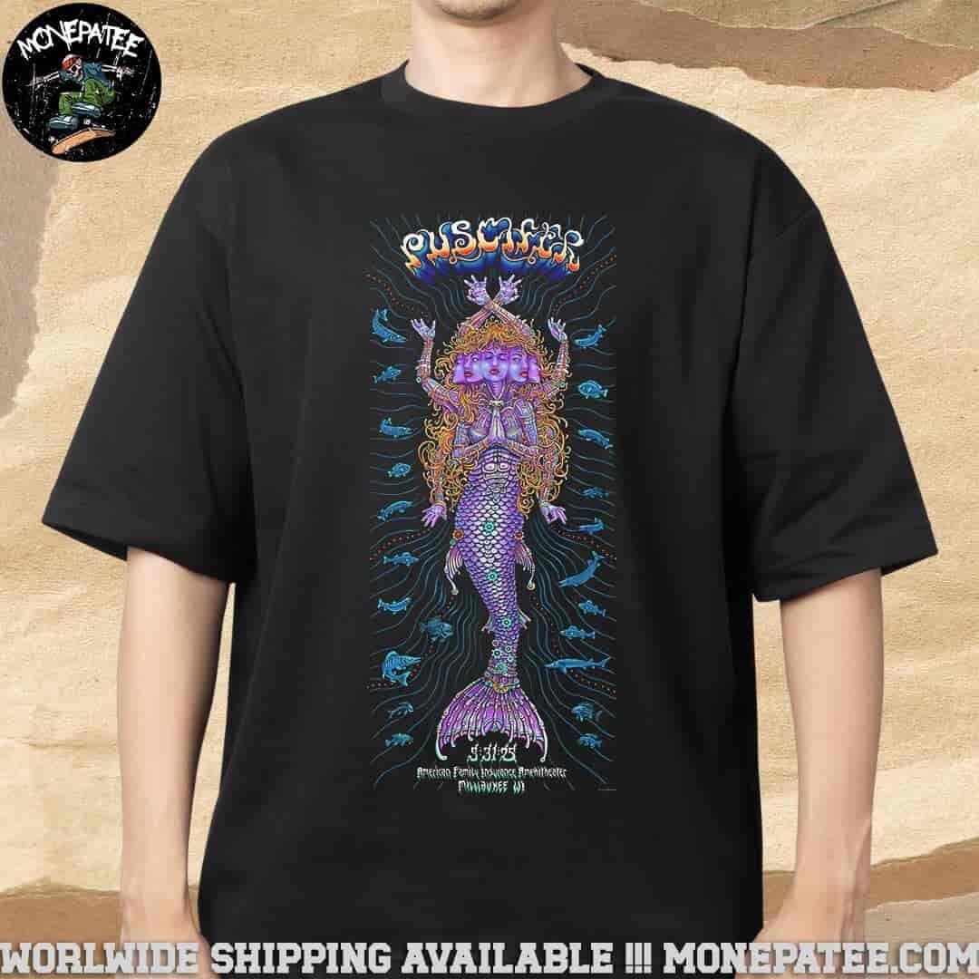Puscifer Sessanta V2.0 Tee For Show In Milwaukee WI At American F I Amphitheate XXXXL